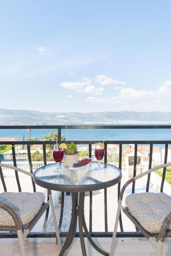 Ferienwohnung In Arbanija Mit Meerblick, Balkon, Klimaanlage, W-Lan 5137-1 Τρογκίρ Εξωτερικό φωτογραφία